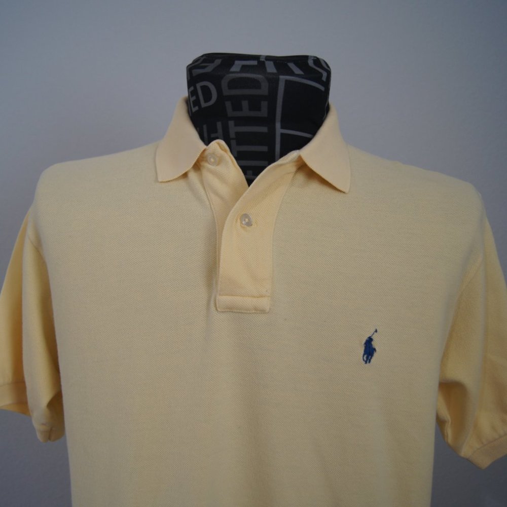 Yellow Polo Ralph Lauren Golf Shirt Men’s Size Small Short Sleeve Solid - Picture 2 of 6